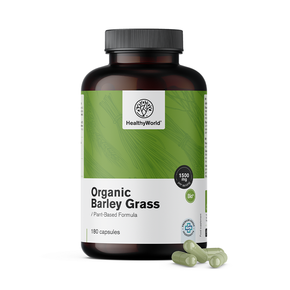 Jačmenná tráva 1500 mg