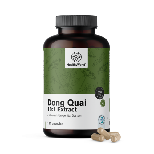 Angelika čínska - Dong Quai 530 mg, 120 kapsúl