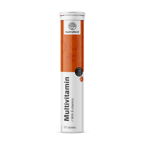 Multivitamíny – šumivé tablety, 20 šumivých tabliet