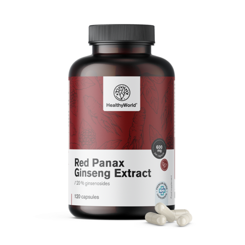 Red Panax Ginseng - extrakt z červeného ženšenu 600 mg