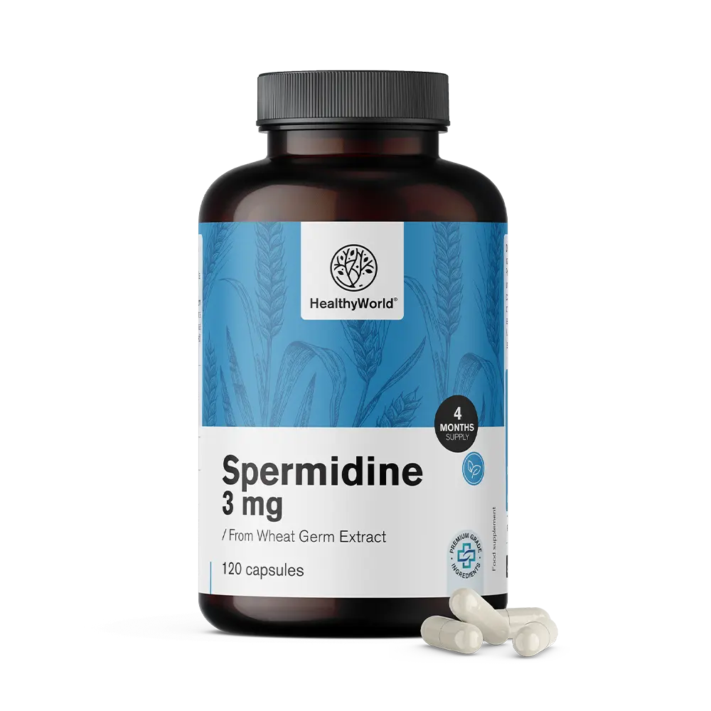 Spermidín 3 mg - z extraktu pšeničných klíčkov