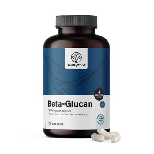 Betaglukán 500 mg, 120 kapsúl