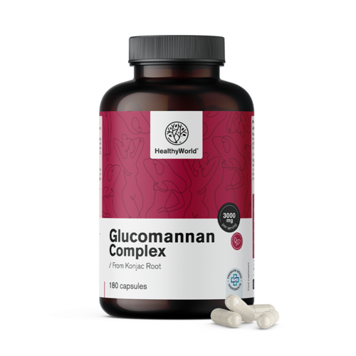Glukomanán komplex 3000 mg