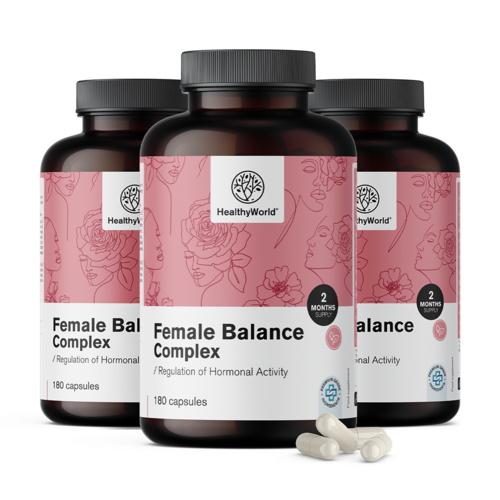 3x Female Balance - komplex pre ženy, spolu 540 kapsúl