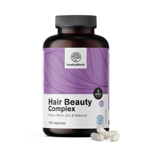 Hair Beauty Complex - Vitamíny a minerály pre vlasy, 120 kapsúl