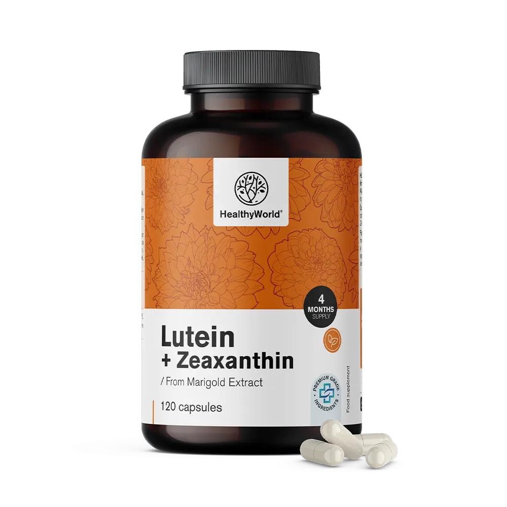 Luteín + Zeaxantín z aksamietnice