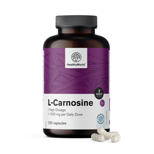 L-karnozín 1000 mg, 120 kapsúl