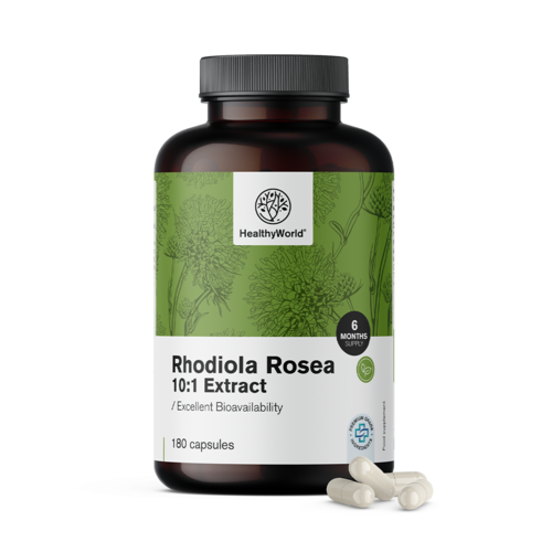 Rozchodnica ružová 8000 mg, 180 kapsúl