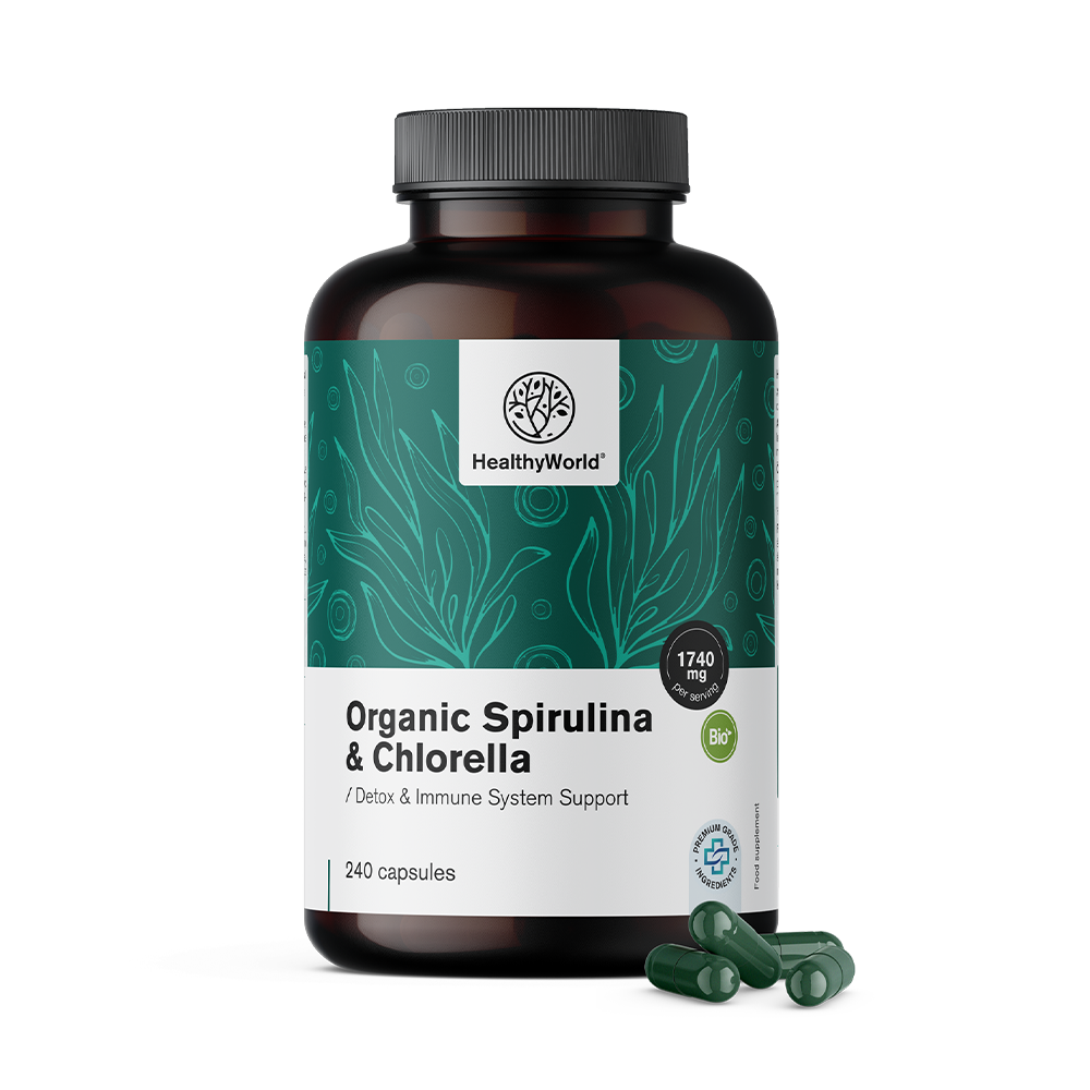 Spirulina a chlorella