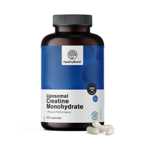Lipozomálny kreatín monohydrát 3000 mg, 240 kapsúl