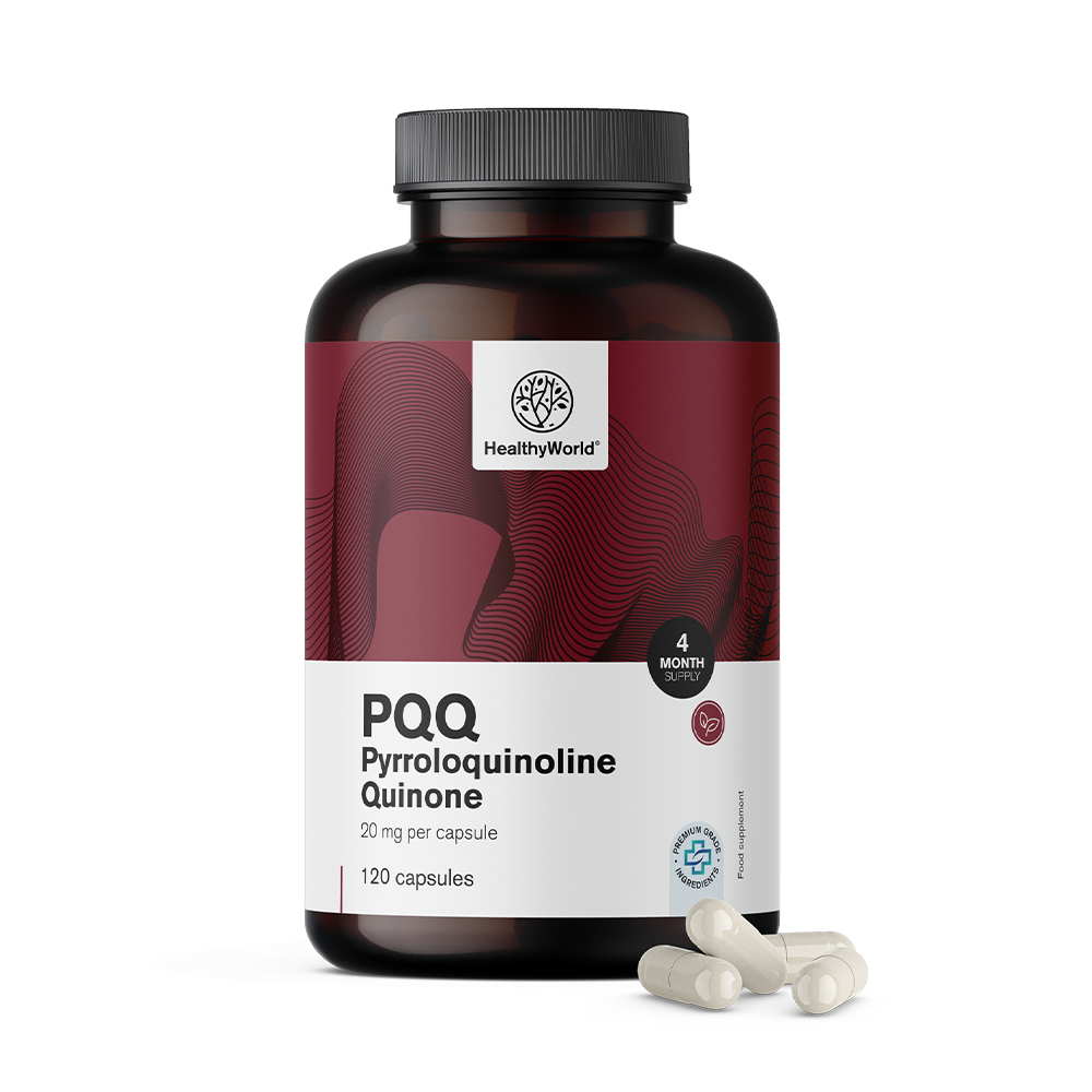 PQQ - Pyrrolochinolín chinón 20 mg
