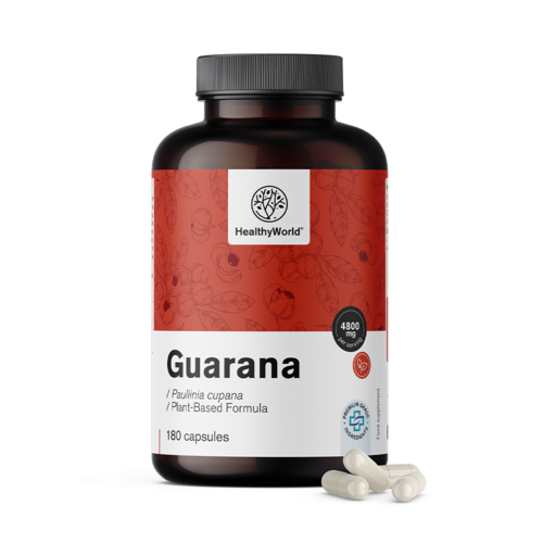 Guarana 4800 mg, 180 kapsúl