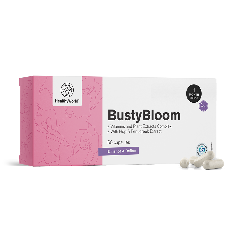 BustyBloom – komplex vitamínov a rastlinných extraktov