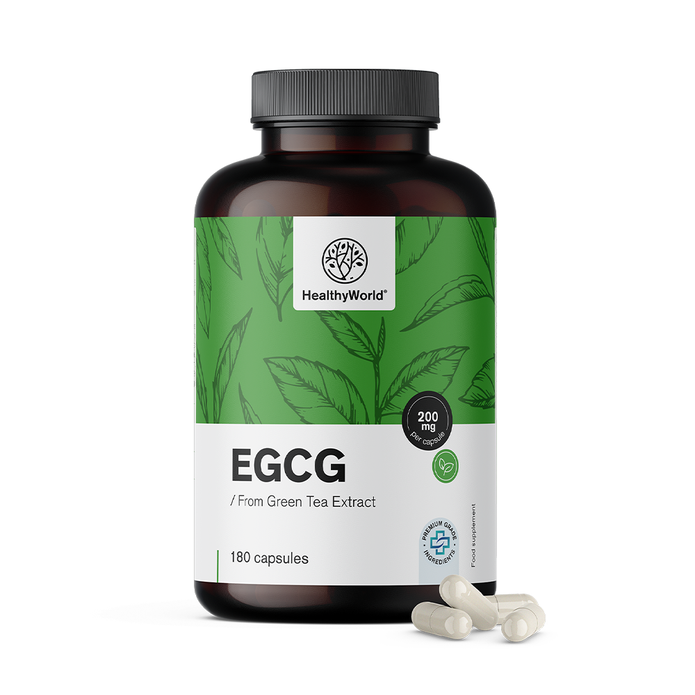 EGCG – z extraktu zeleného čaju