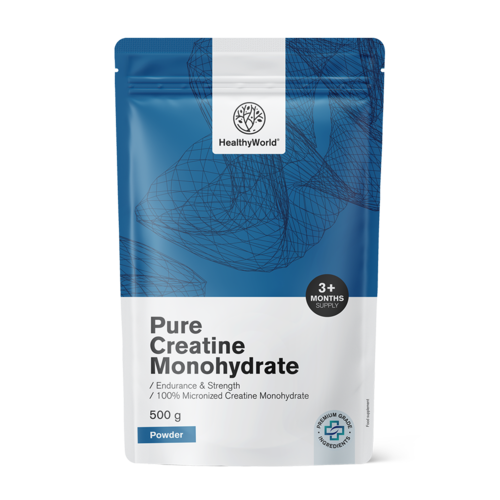 Pure kreatín monohydrát v prášku, 500 g