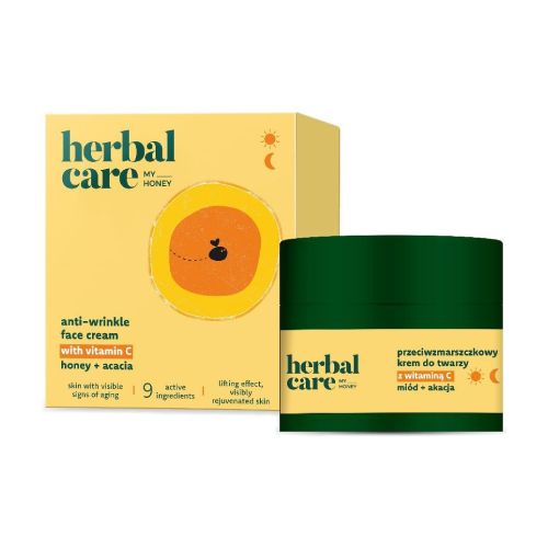 Krém proti vráskam s vitamínom C, medom a akáciou, 50 ml