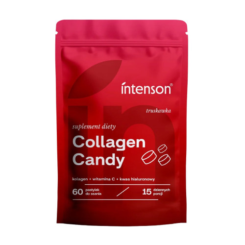 Collagen Candy  - jahoda, 60 tabliet