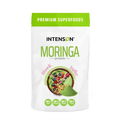 Moringa vo forme prášku.