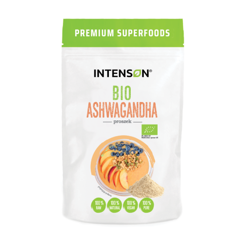 BIO Ashwagandha vo forme prášku.