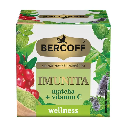 Imunitný systém - bylinkový čaj s matchou a vitamínom C