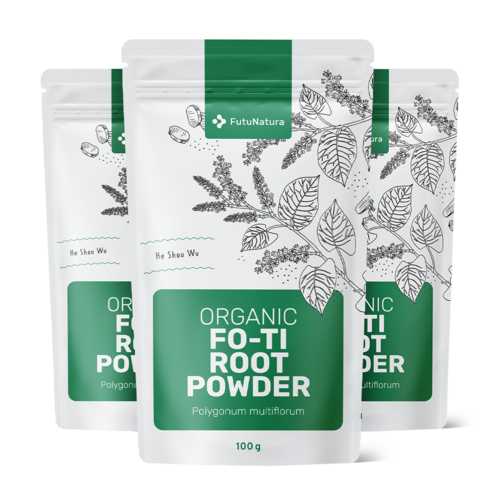 3x BIO Fo-Ti (He Shou Wu) – v prášku, spolu 300 g