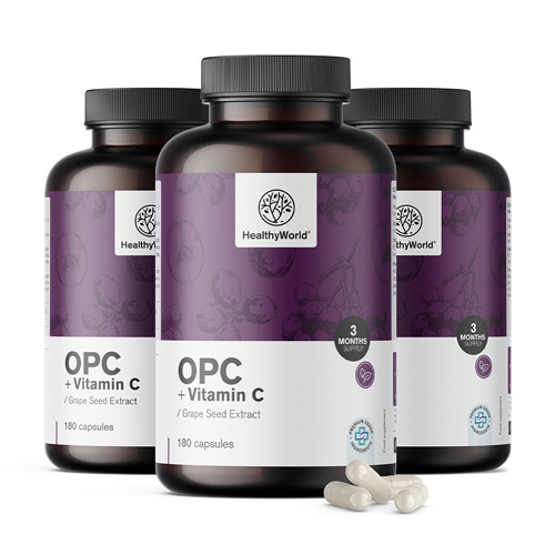 OPC + vitamin C v kapsulah