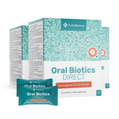3x Oral Biotics DIRECT, spolu 60 vrecúšok