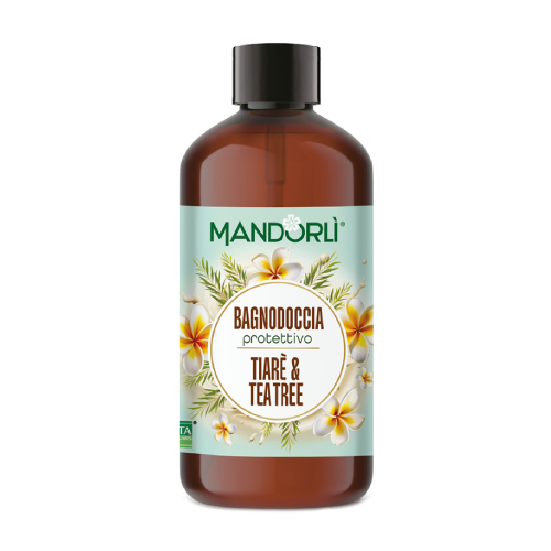 Sprchový a kúpeľový gél - kvet tiare a čajovník, 500 ml