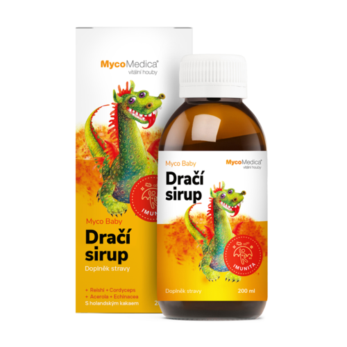 Tekutý výživový doplnok pre deti Drak – imunitný systém, 200 ml