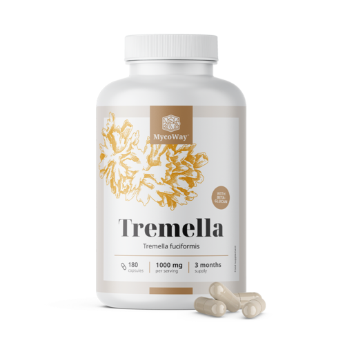 Tremella 1000 mg - extrakt, 180 kapsúl