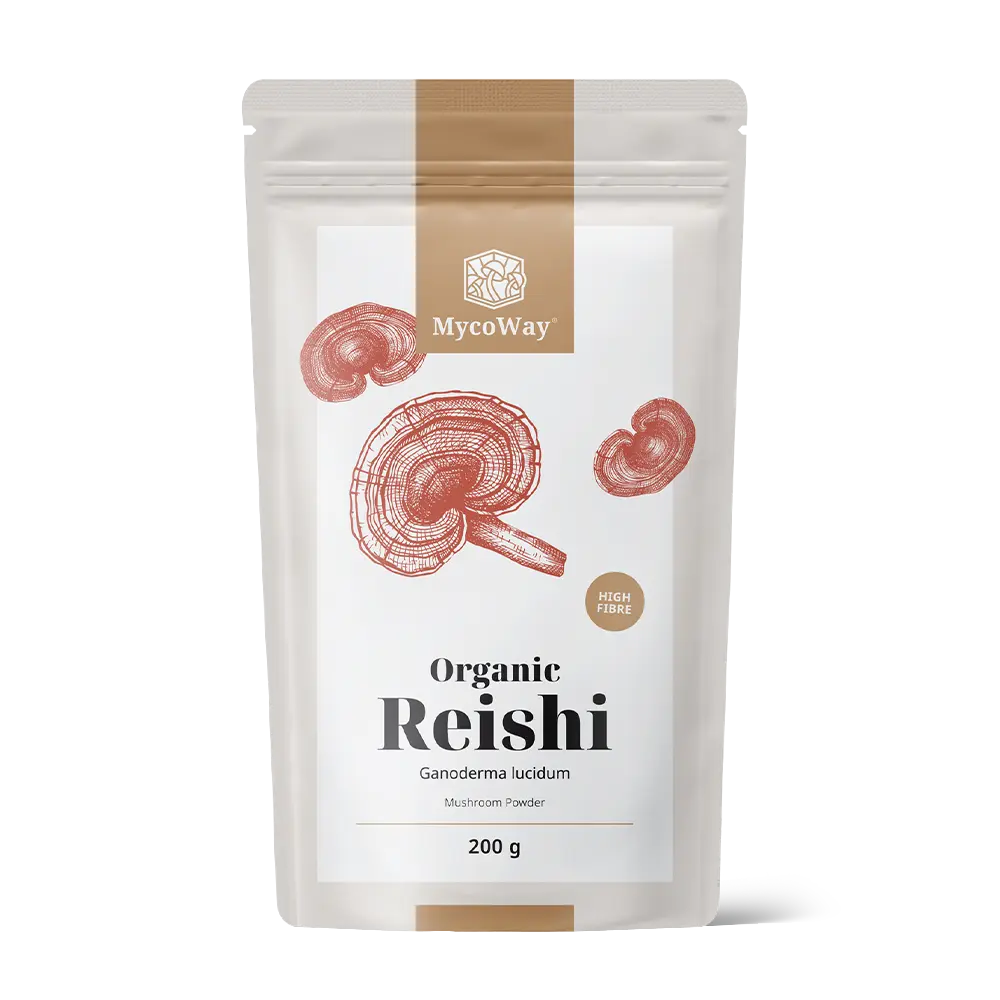 BIO Reishi v prášku.