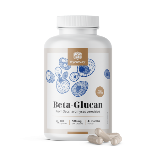 Betaglukán 500 mg, 140 kapsúl