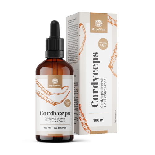 Cordyceps – extrakt v kvapkách, 100 ml