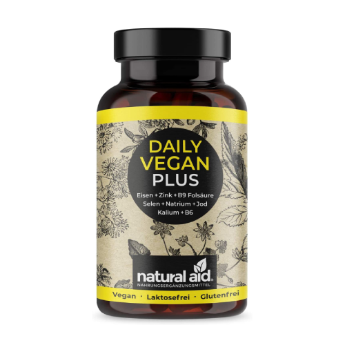 Vegánske vitamíny a minerály PLUS.