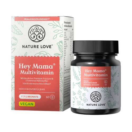 Hey Mama® multivitamíny, 60 kapsúl