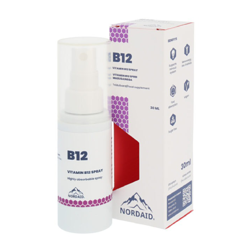 Vitamín B12 v spreji.