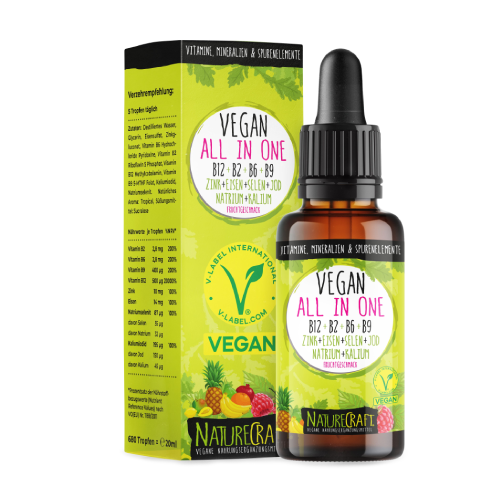 Vegánske vitamíny a minerály v kvapkách