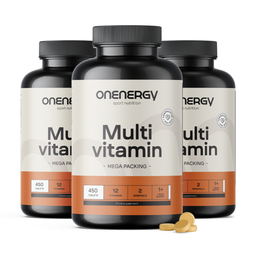 3x Multivitamíny, spolu 1350 tabliet
