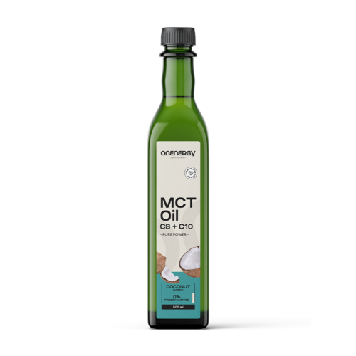 MCT C8:C10 kokosový prémiový olej, 500 ml
