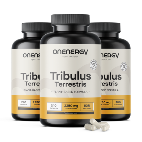 3x Kotvičník zemný – Tribulus 2250 mg, spolu 720 kapsúl