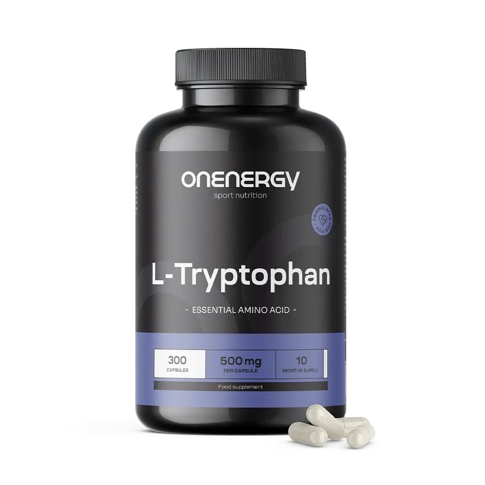L-Tryptofán 500 mg.