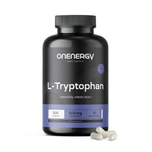 L-Tryptofán 500 mg, 300 kapsúl