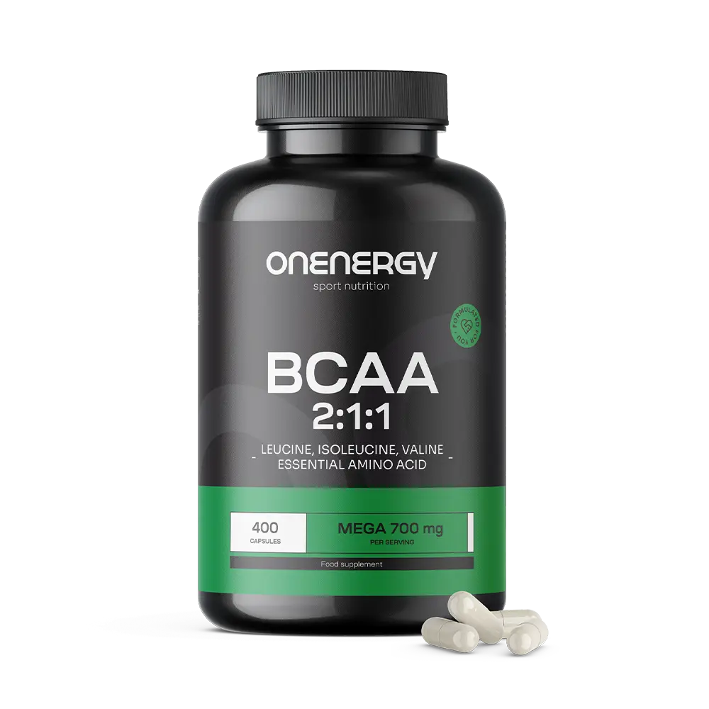 BCAA 2:1:1 vo forme kapsúl.