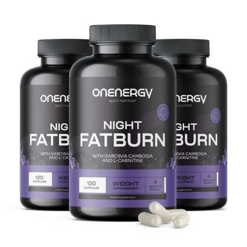 3x Night FatBurn, spolu 360 kapsúl
