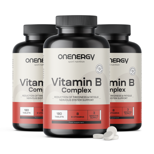 3x Vitamín B komplex, razem 540 tabliet