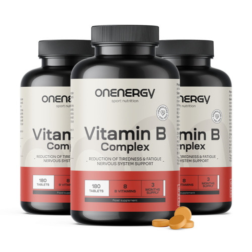 3x Vitamín B komplex, razem 540 tabliet