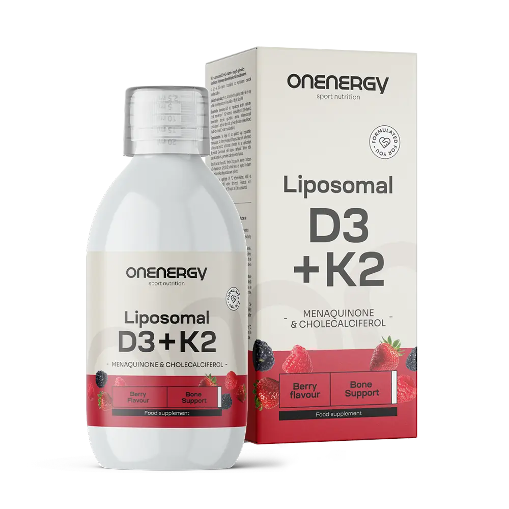 Lipozomálny vitamín D3 + K2