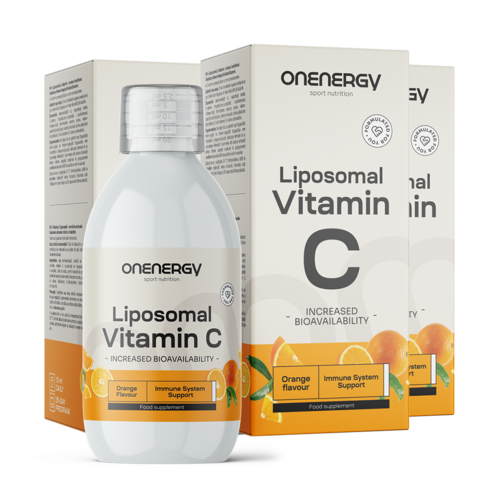 3x Lipozomálny vitamín C, spolu 750 ml