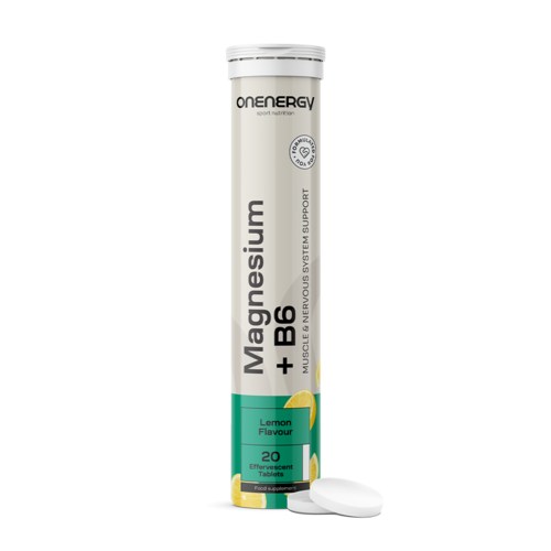 Horčík + vitamín B6 - šumivé tablety, 20 šumivých tabliet