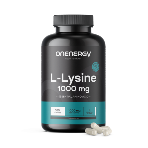 L-lyzín 1000 mg, 365 kapsúl